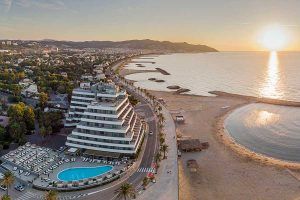 MeSitges-Terramar-General_Aerial_Sunset